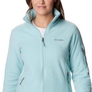 Columbia Women's Fast Trek II Fleece Full-Zip Jacket  - Aqua, Large